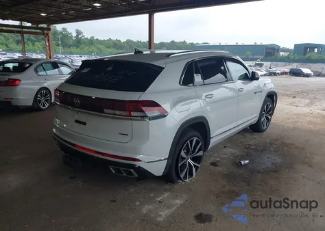 2024 Volkswagen Atlas Cross Sport 2.0T Sel Premium R-Line из США, поврежденный, VIN 1V2FE2CA5RC229408